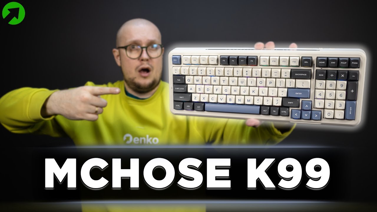 Огляд механічної клавіатури MCHOSE K99 — найкраща з усіх, що я тестував