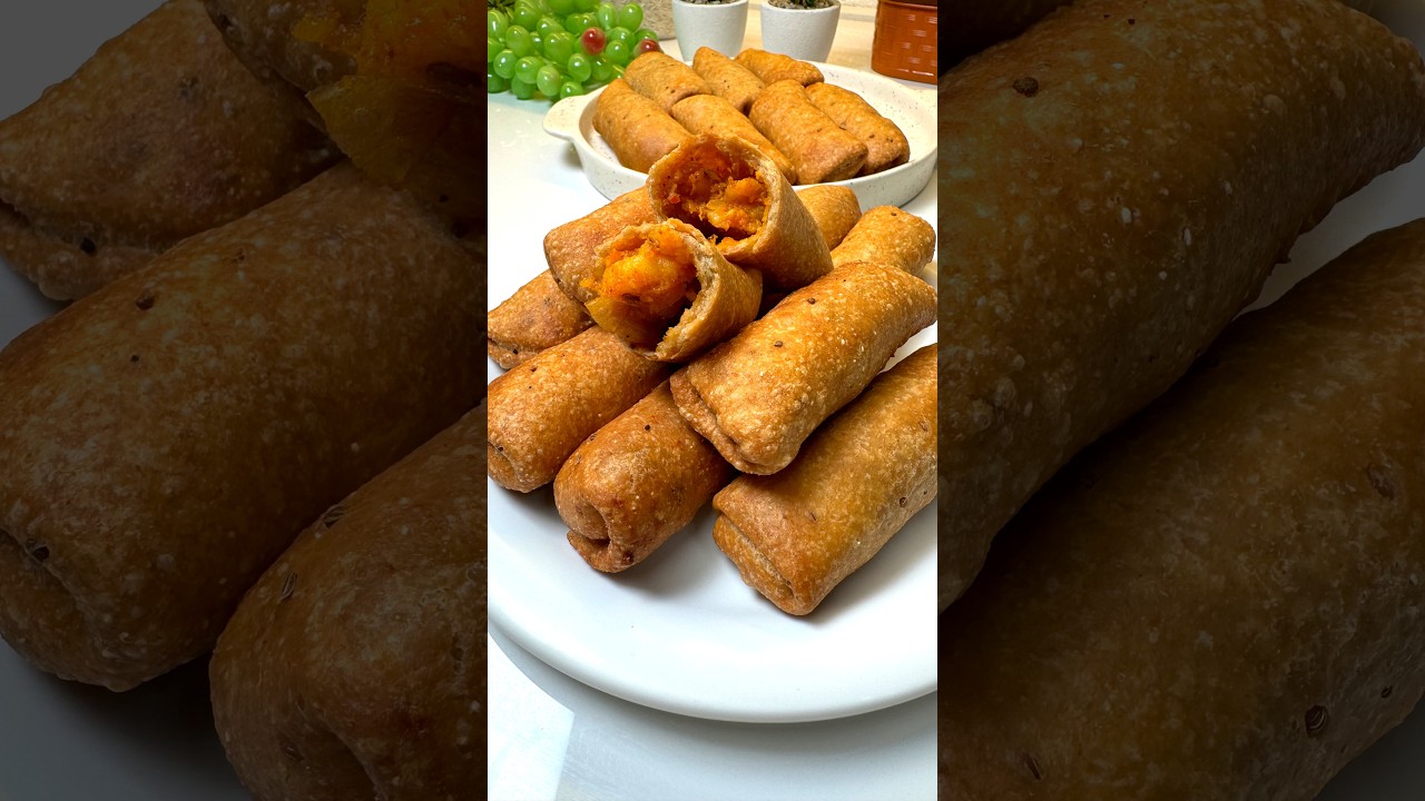 सुबह हो या शाम हो नाश्ते में ऐसे टेस्टी रोल मिल जाए तो खाने वाले 10 खा जाए |Khasta Rolls, snacks
