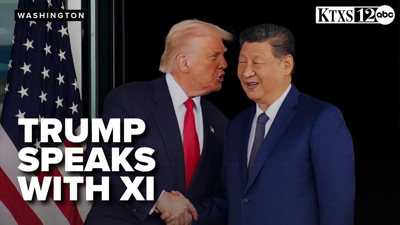 President Trump DISCUSSES IRAN with China's President Xi