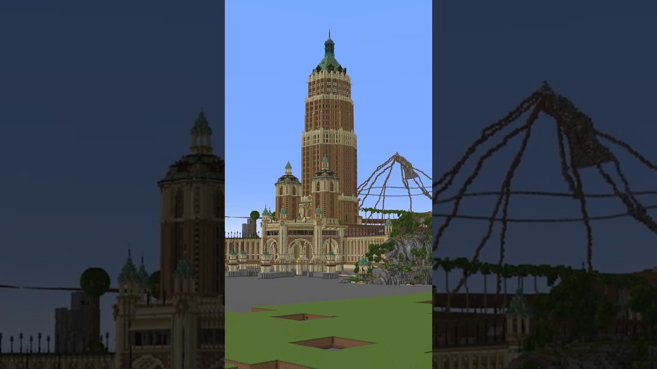 My Minecraft base was on TV...