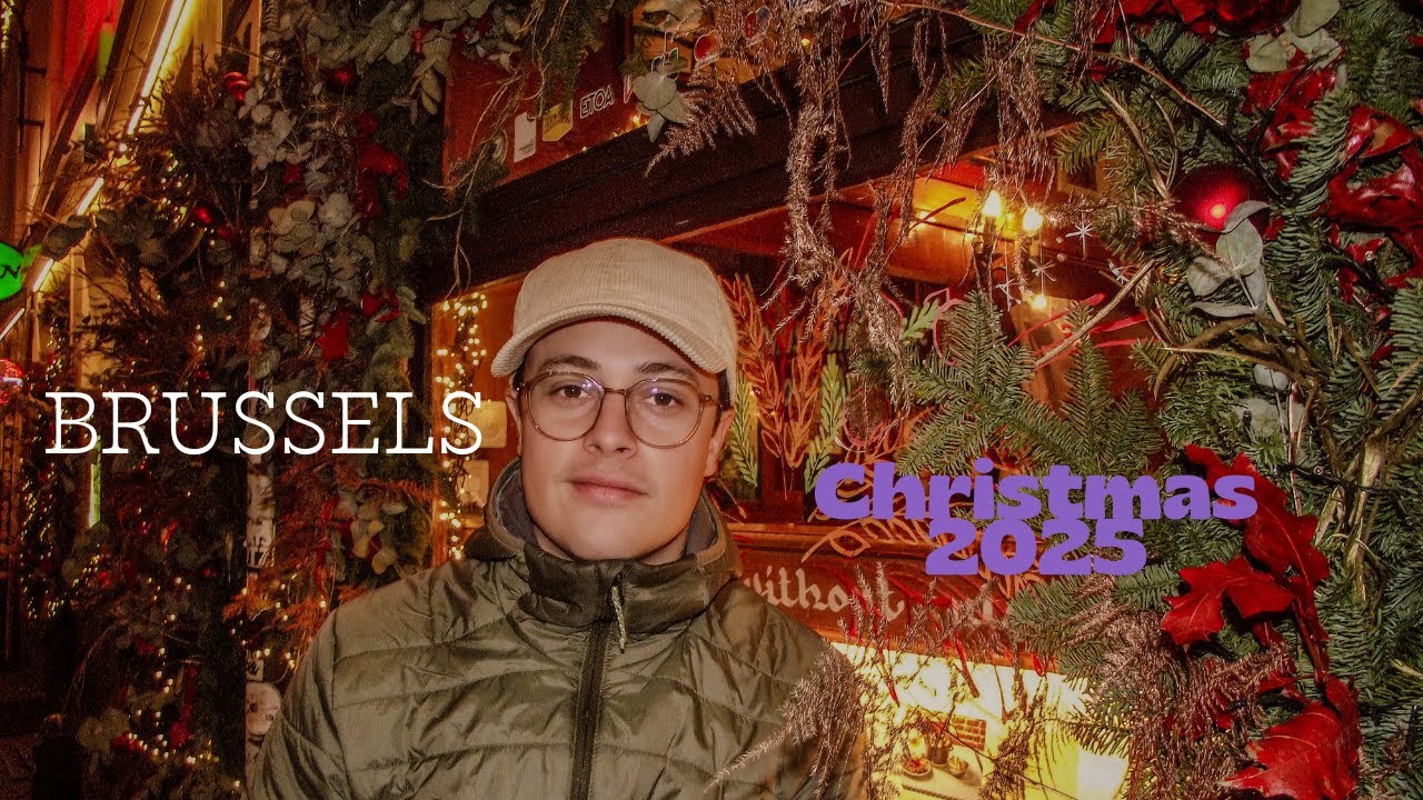 BRUSELAS en NAVIDAD: ¿Vale la pena? (Guía real de un primer día) 🇧🇪
