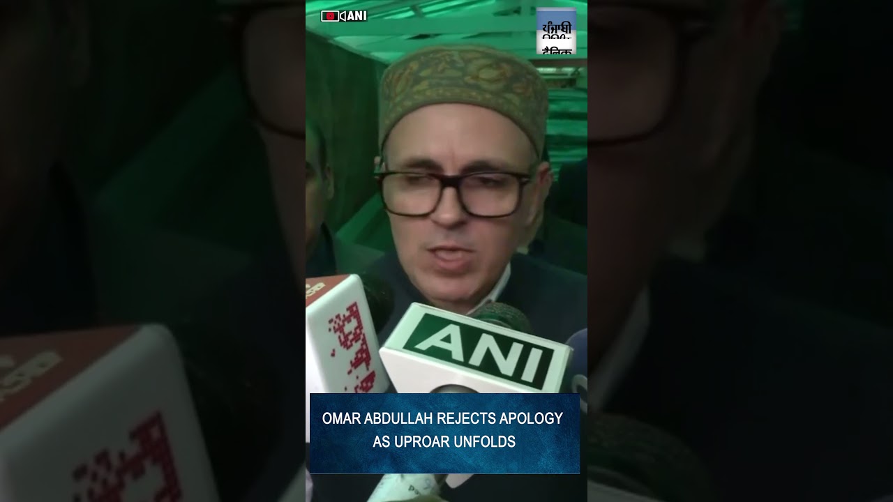 CM Omar Abdullah refuses apology over &lsquo;Joote Pade&rsquo; remark amid BJP uproar in J&K Assembly chaos.
