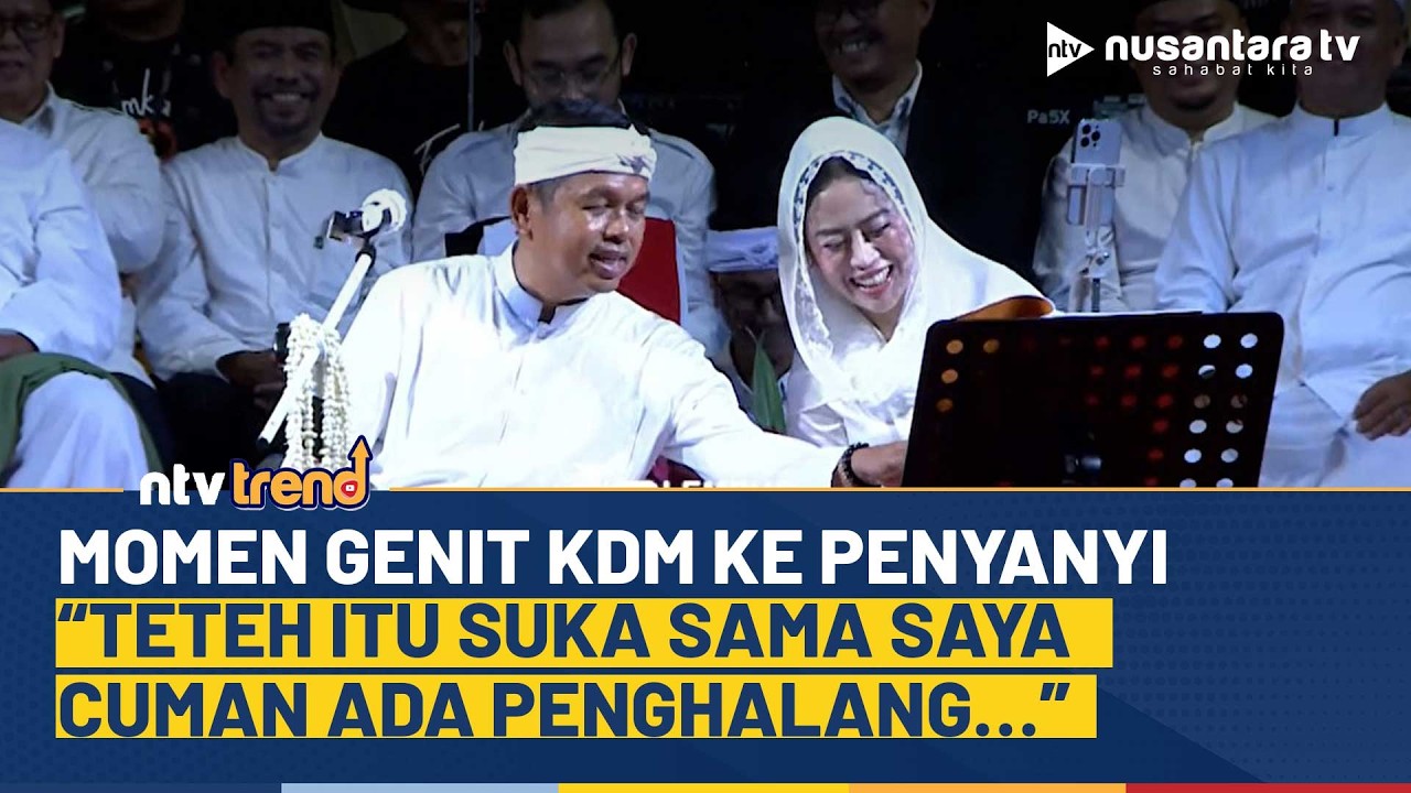 Momen Genit Dedi Mulyadi Goda Penyanyi: Teteh Itu Suka Sama Saya, Cuman Ada Penghalang… | NTV