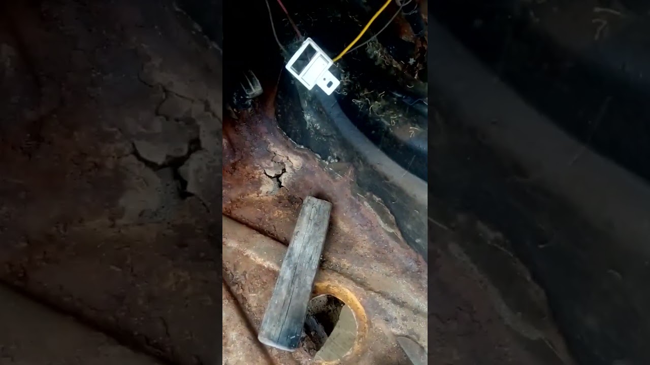 colocando chapa de refor&ccedil;o no assoalho do gol quadrado