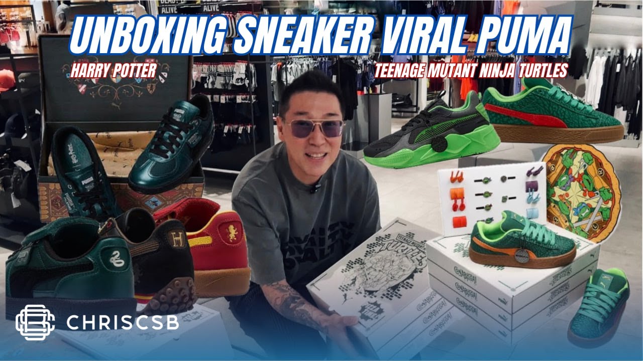 Sneaker Viral Harry Potter (Gryffindor, Slytherin, Quidditch) & Puma TNMT MB,Palermo,Easy Rider DLL