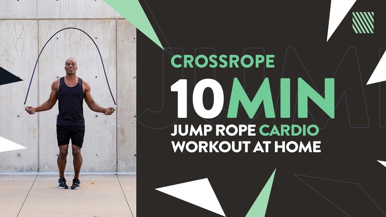 10 Minute Cardio Workout at Home from Crossrope