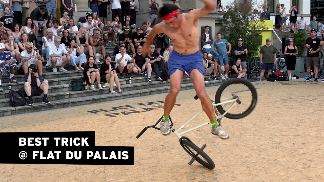 BEST TRICK BY LOTTO BW @ FLAT DU PALAIS #bmx
