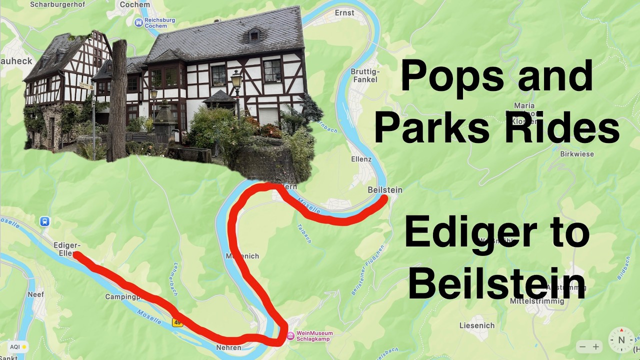 Mosel River Bike and Barge Tour: Eidiger to Beilstein Day 5 Part 3