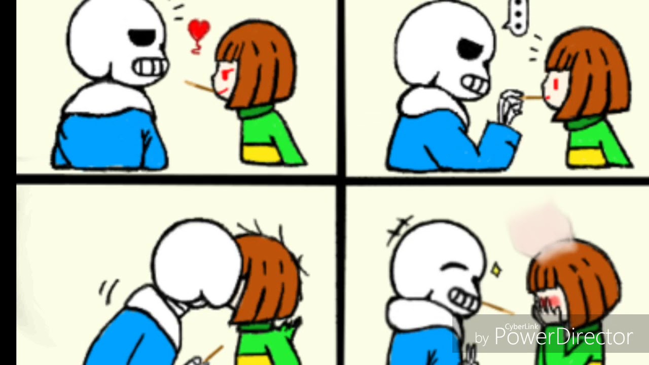 Sans x chara mi corazón late por ti