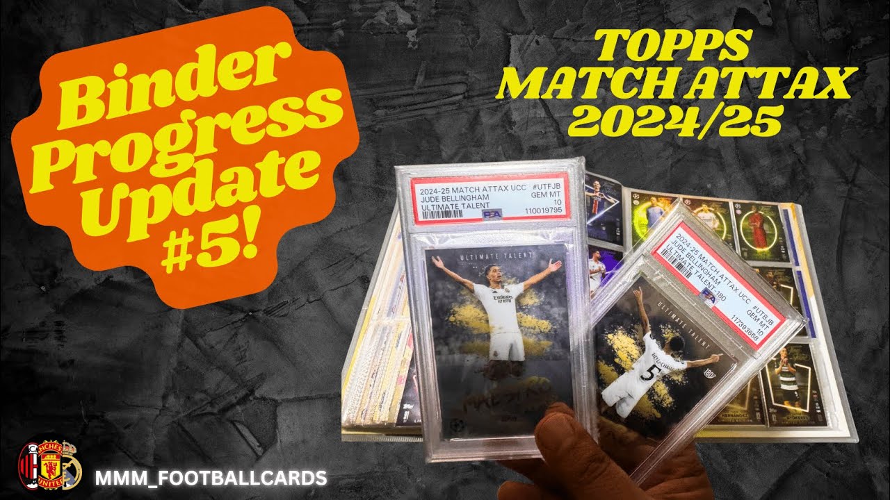 Almost Complete! Binder Progress Update #5! | Topps Match Attax 2024/25