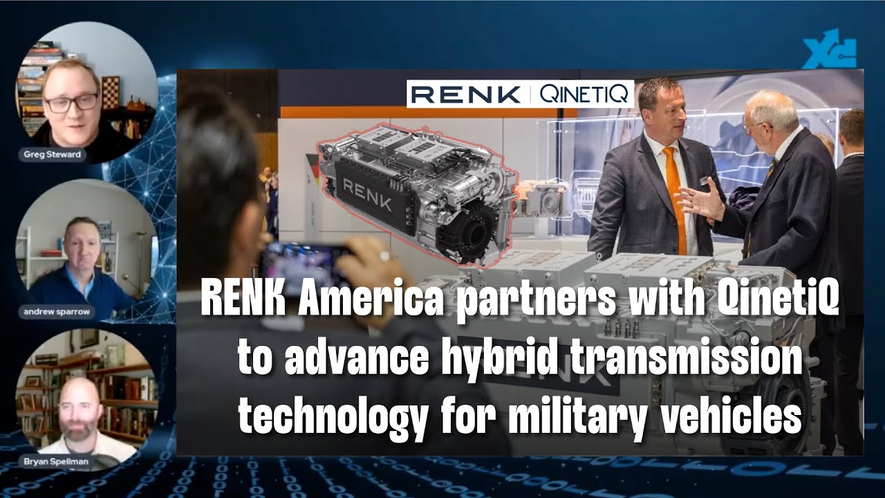 LGD: RENK America and QinetiQ Team Up for Hybrid Military Transmissions