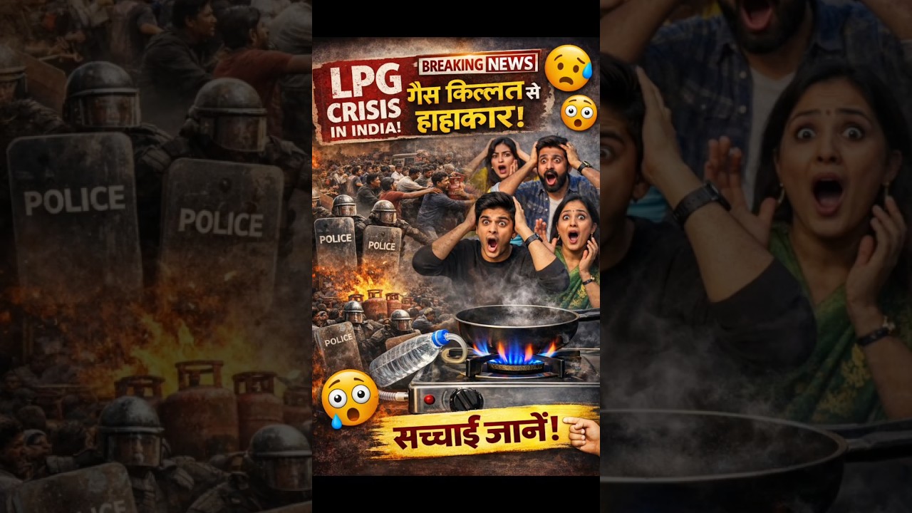 LPG crisis in India 😱|ESMA Law| Solution ✔️|#crisis #news #viral #science #realty #lpg #warzone