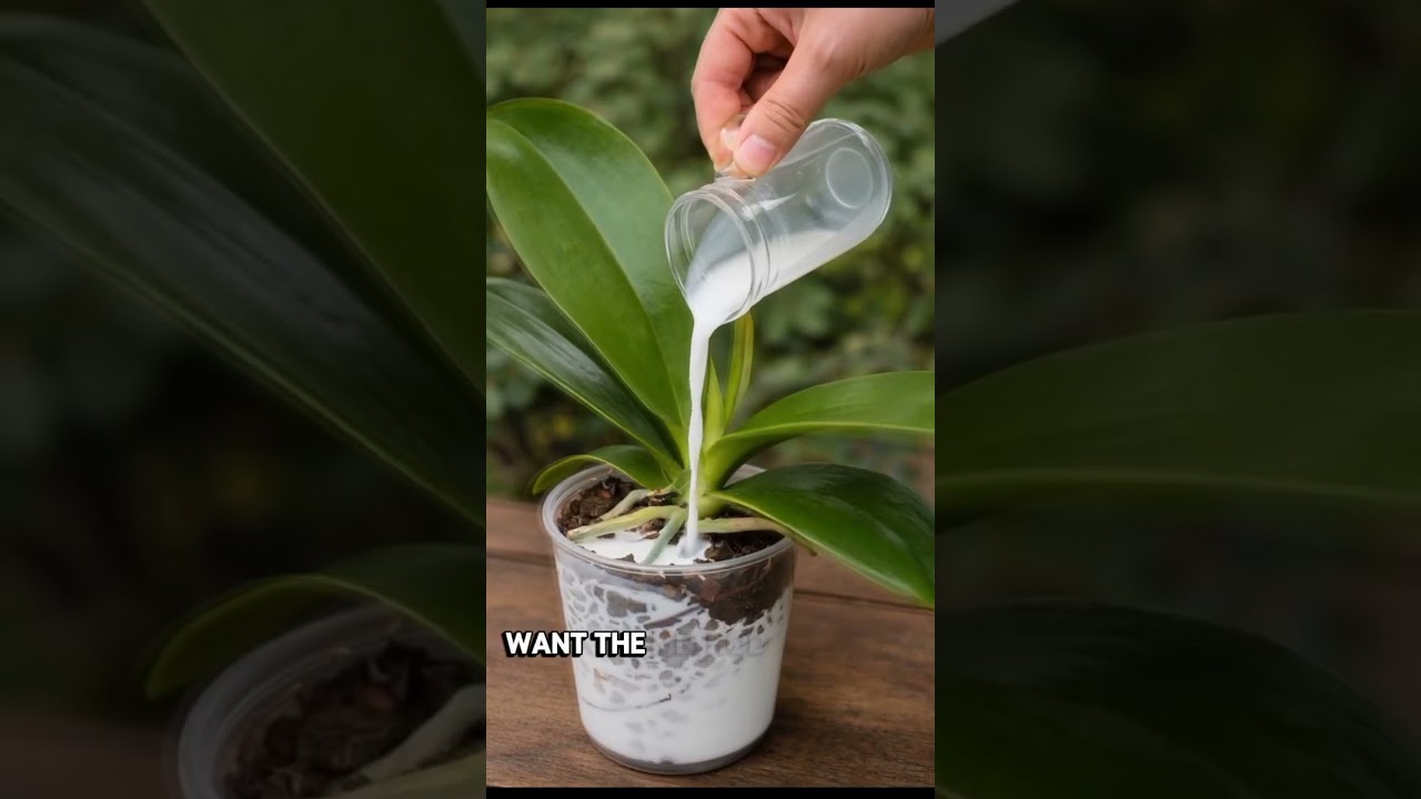 Orchid growers are trying a milk trick for stronger rootsSee the results 👉 comments