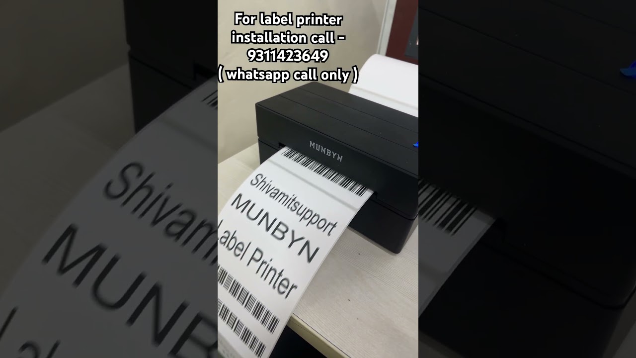 How to Print with MUNBYN Label Printer | Easy Setup & Tips
