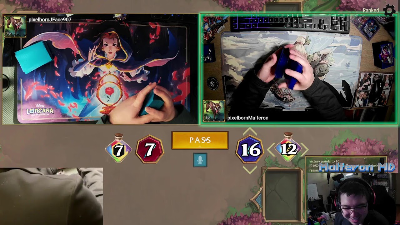 JUST HANGIN OUT AND PLAYIN SOME CARD GAMES!