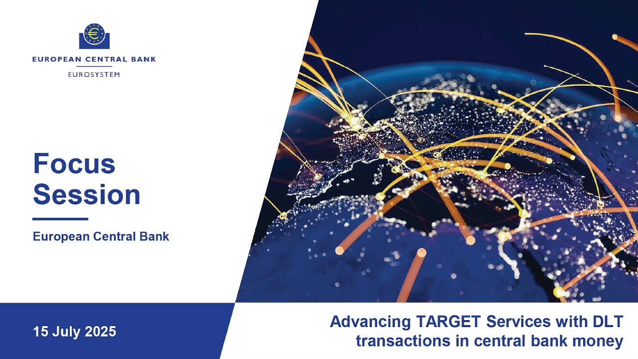 Welcome address | &ldquo;Advancing TARGET Services with DLT transactions in central bank money&rdquo;