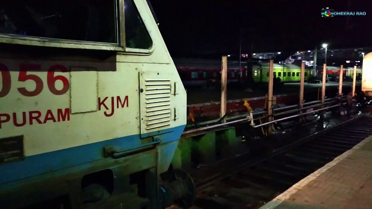 Long Hood KJM WDP4 | Delhi-Yesvantpur 'Toofan' Duronto | High Speed Morning Run
