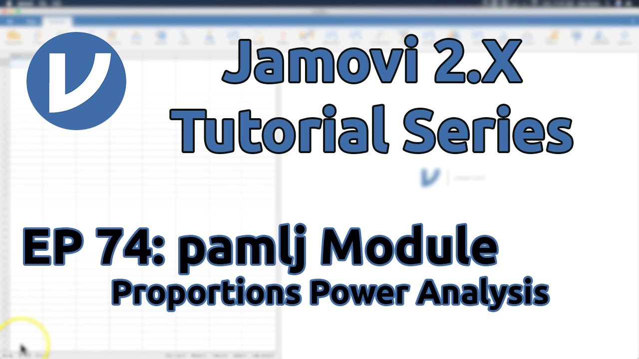 Jamovi 2.X: модуль pamlj || Анализ пропорций и степеней (эпизод 74)