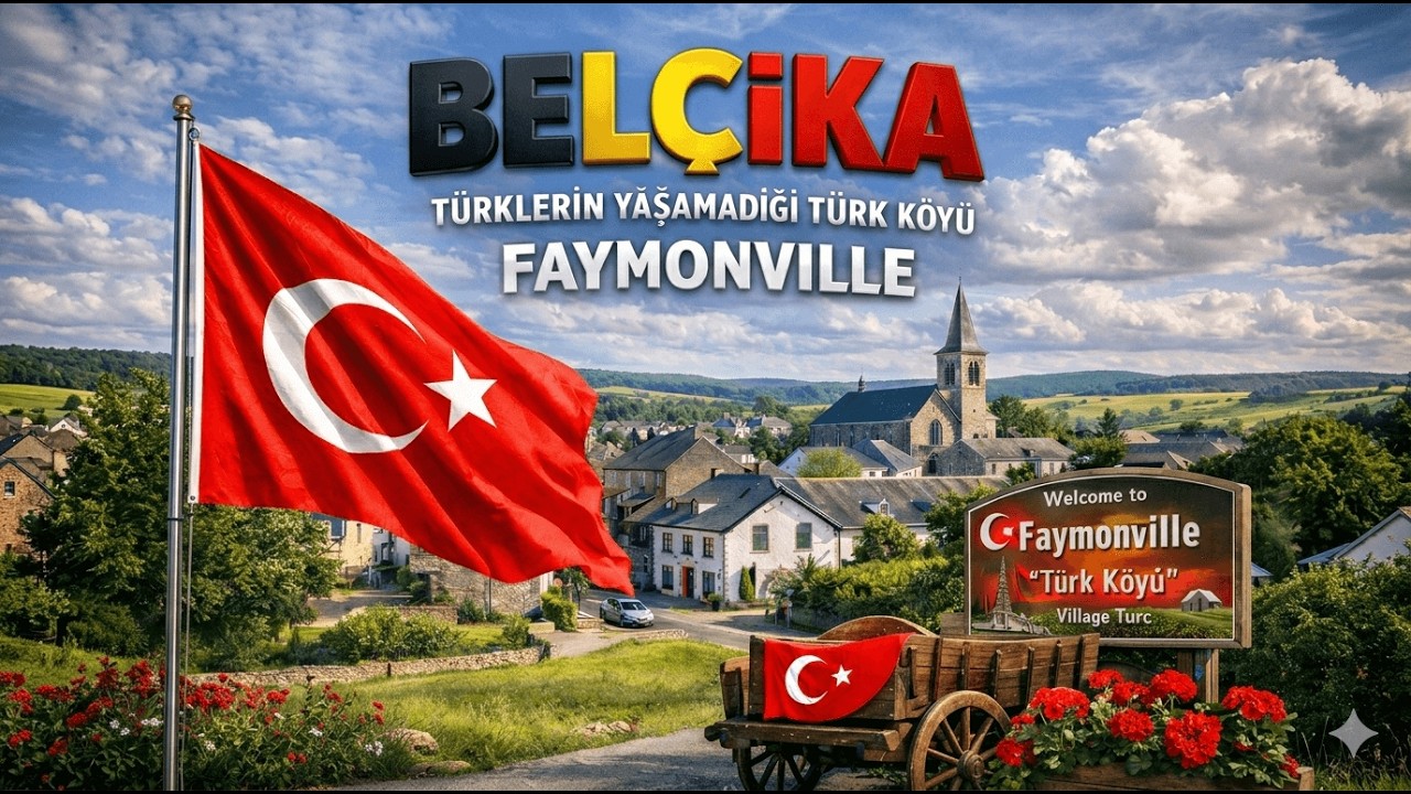 🇧🇪~🇹🇷 BELÇİKA'DA TÜRKLERİN YAŞAMADIĞI TÜRK KÖYÜ FAYMONVILLE
