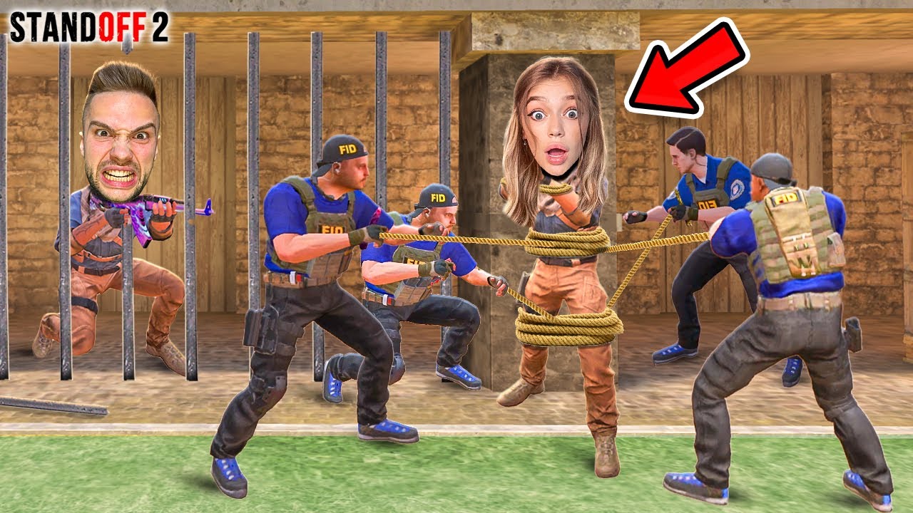 МОЮ ДЕВУШКУ СНОВА ПОХИТИЛИ!😱 Я ДОЛЖЕН СПАСТИ ЕЕ В STANDOFF 2