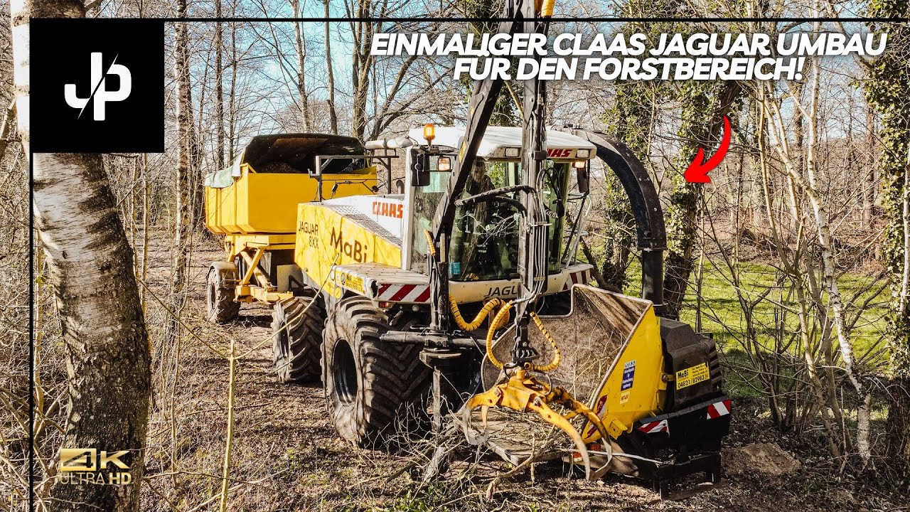 Dieser Claas Jaguar häckselt Bäume! 🌳⚠️ || JP Agrar