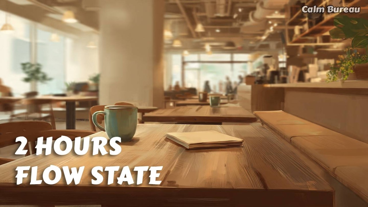 Calm Focus Music for Work & Study | Steady Flow Background | 2 Hours