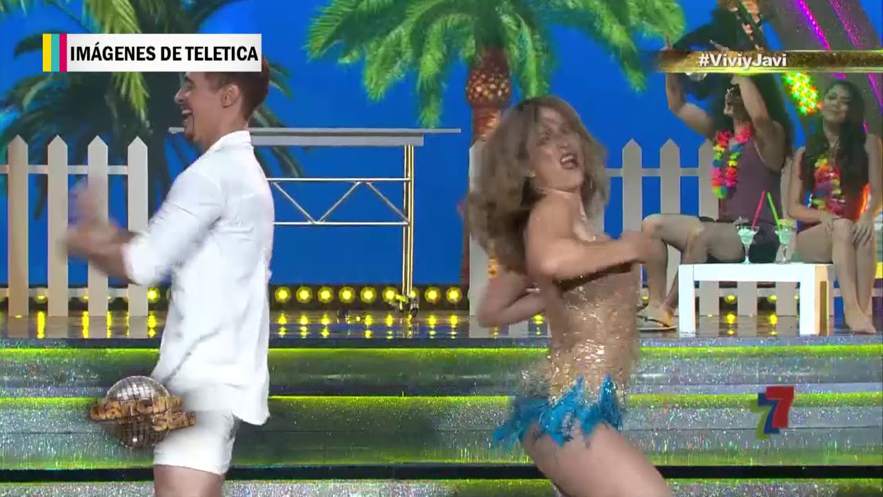Viviana Calderon y Keyla Sánchez fueron el 2do lugar de la 1era gala de Dancing with the stars