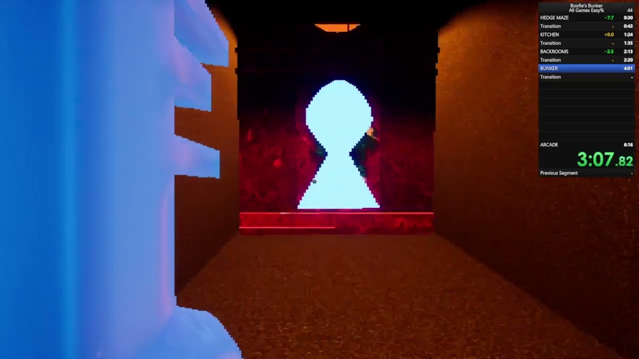 Boofie's Bunker - All Games Easy% - WR Speedrun