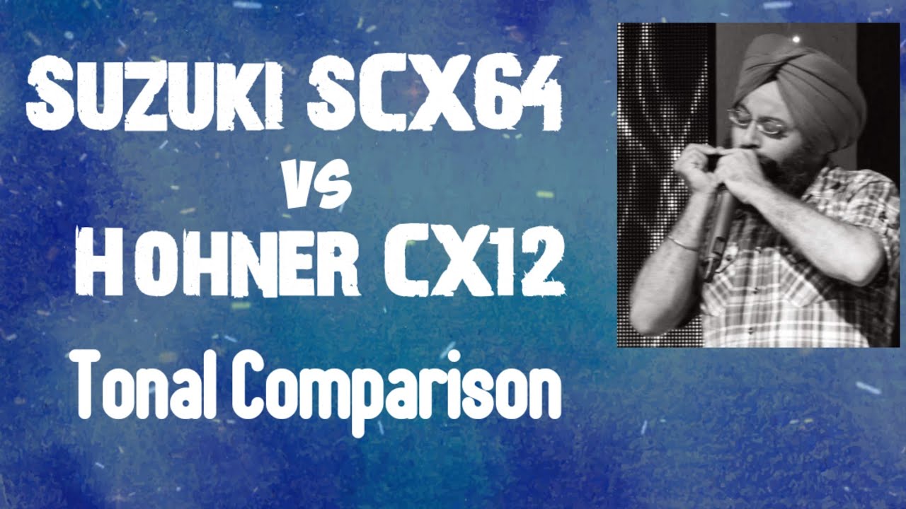 Suzuki SCX64 vs Hohner CX12 Tonal comparison