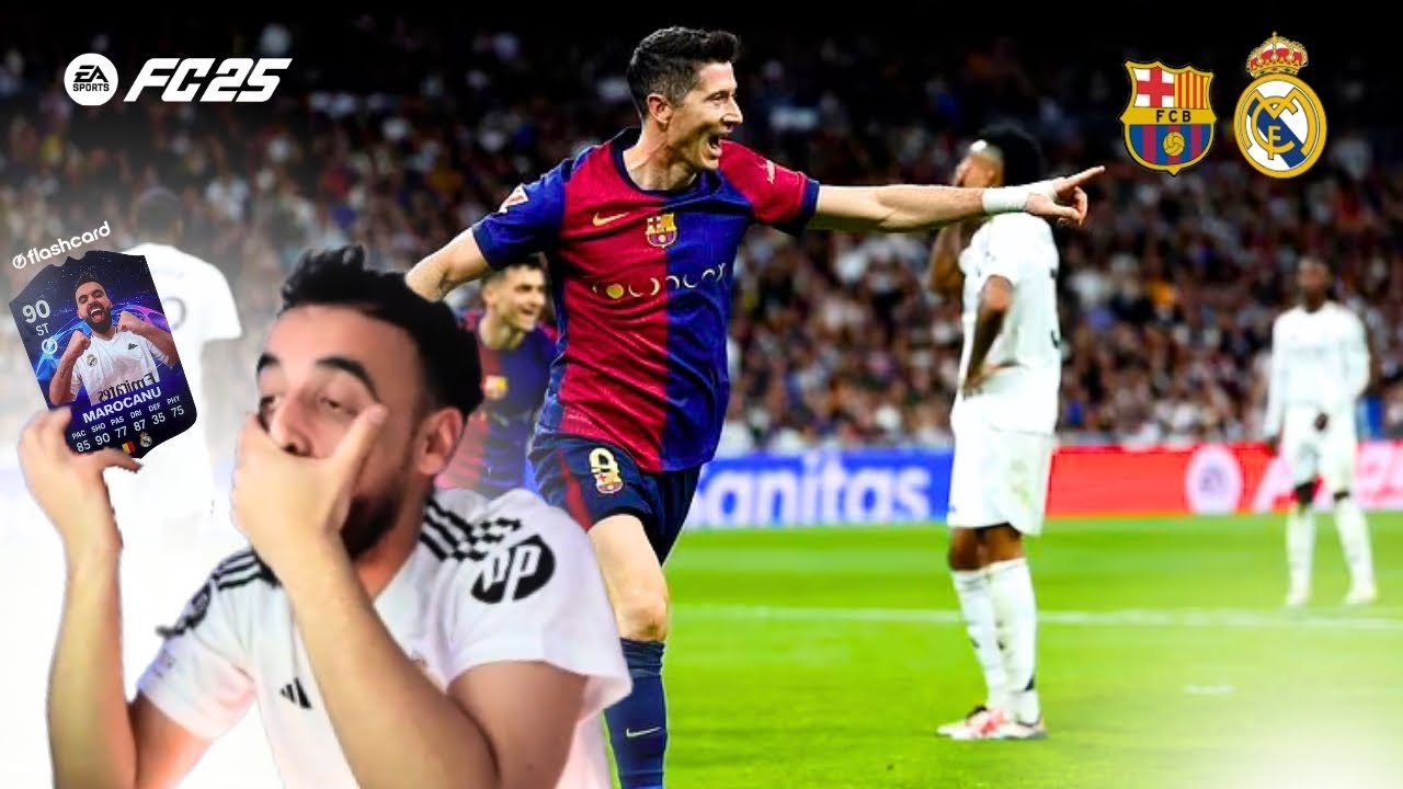 PRIMUL EL CLASICO DIN CARIERA , LEWANDOWSKI FACE MECI ISTORIC 🔥