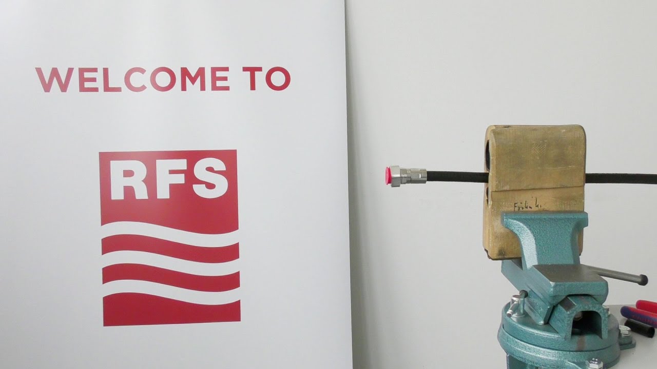How to install a premium connector – E01 series on a CELLFLEX® Cable 1/2” (LCF12)