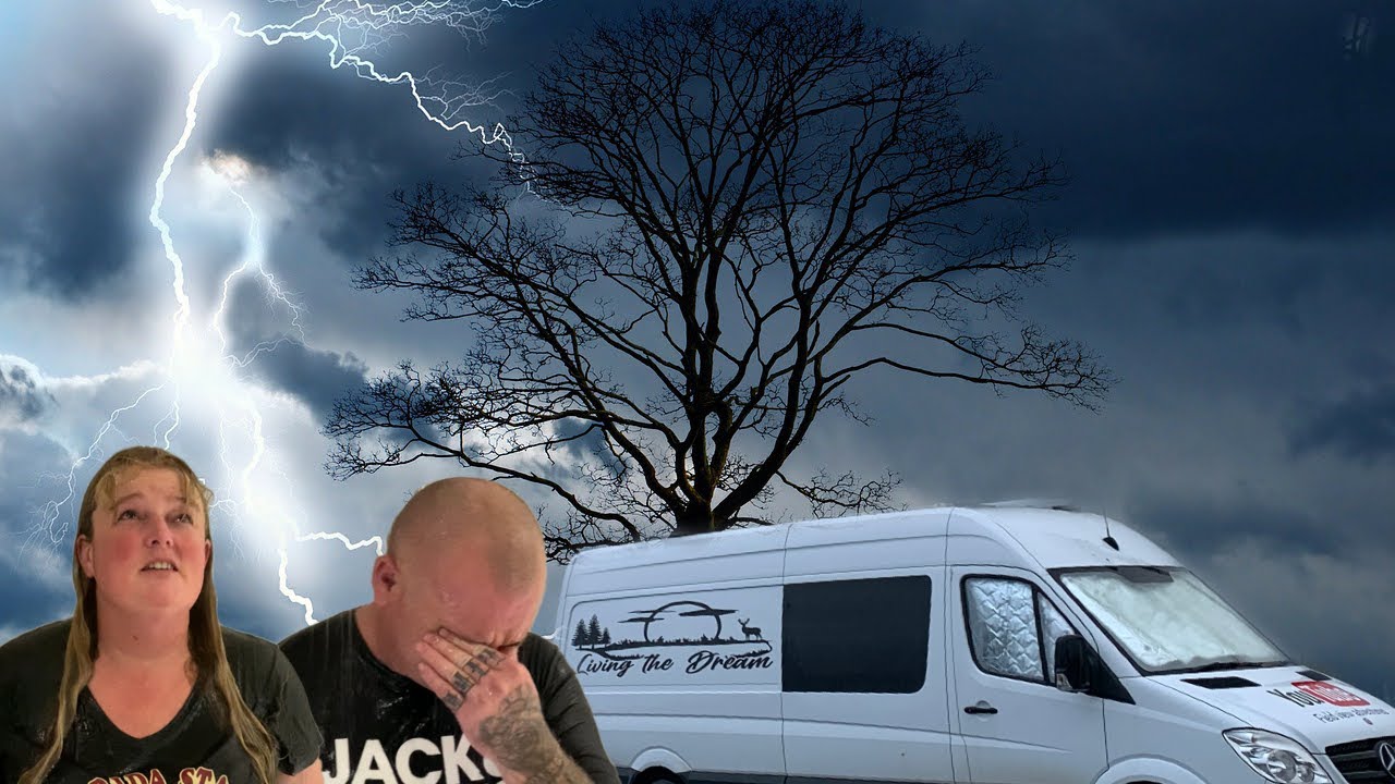 Northumberland 250 we slept in A STORM | UK van life