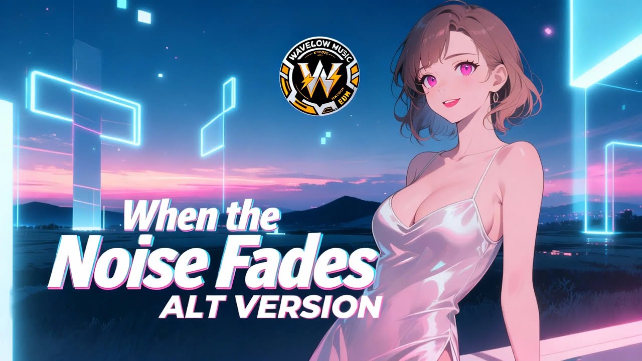 When the Noise Fades 🤍ALT VERSION🤍 Emotional Electronic Song | Melodic EDM | WavGlow