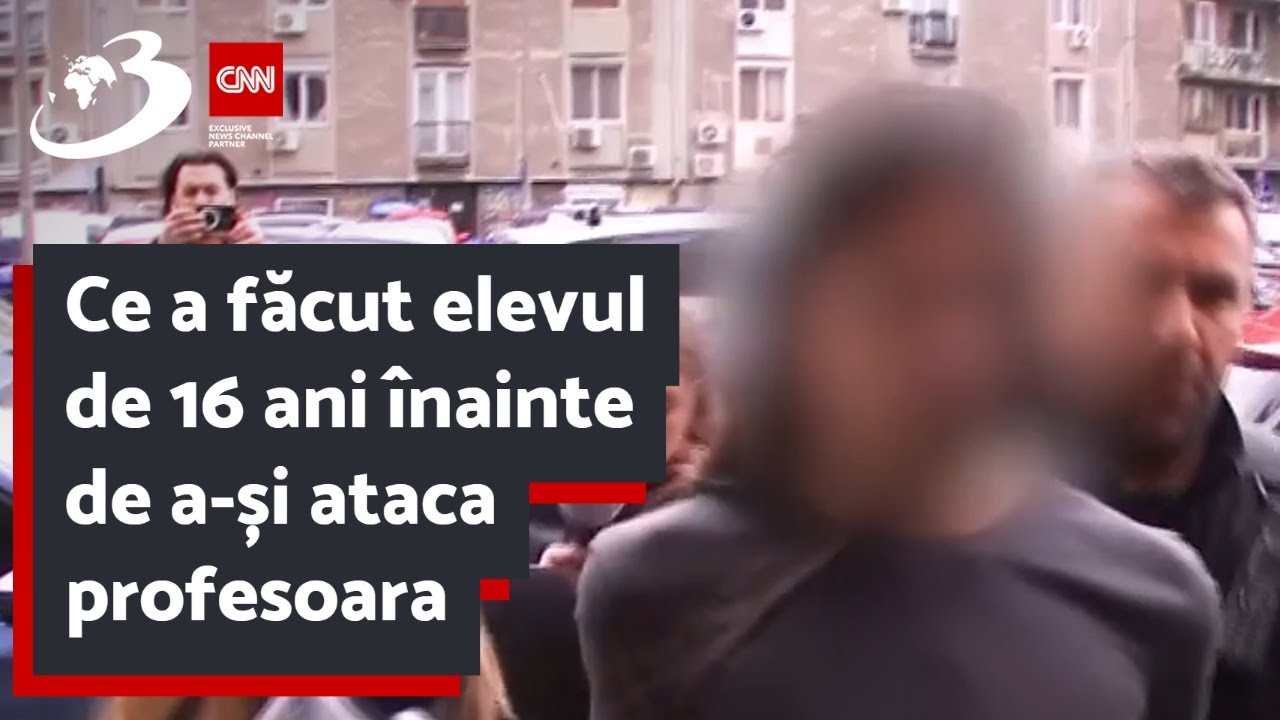 Ce a făcut elevul de 16 ani înainte de a-și ataca profesoara