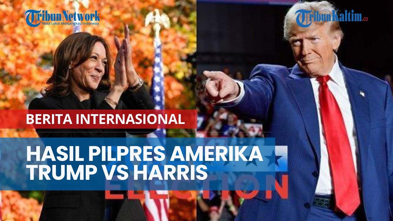 Hasil Pilpres Amerika Terkini 2024 Versi Exit Poll Trump vs Harris