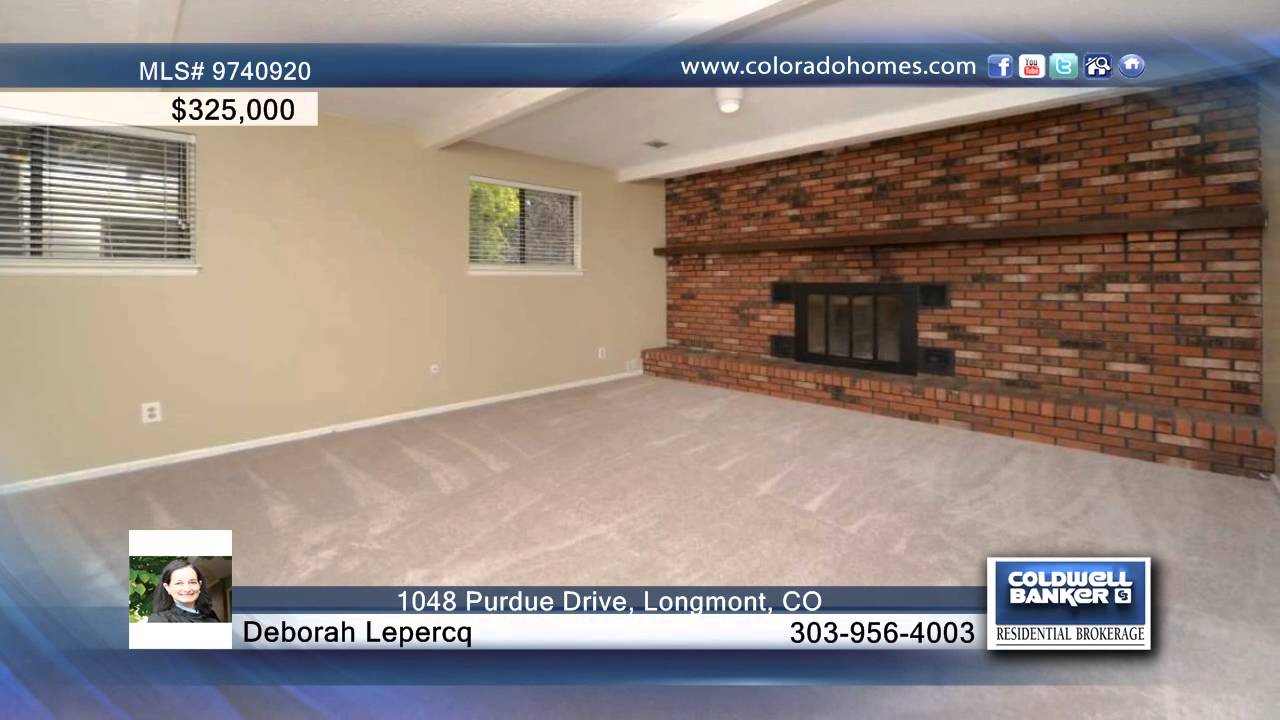 1048 Purdue Drive  Longmont, CO Homes for Sale | coloradohomes.com