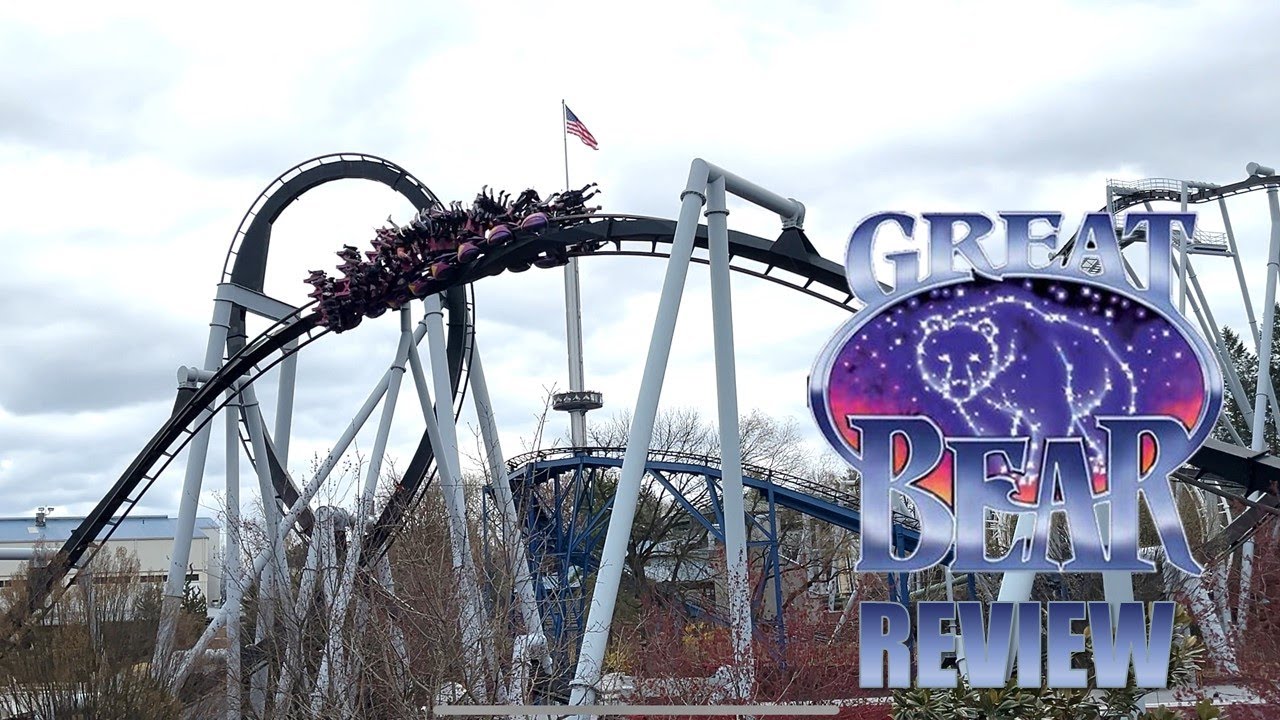 Great Bear Hersheypark Review A Really Good B&M Inverted Roller Coaster