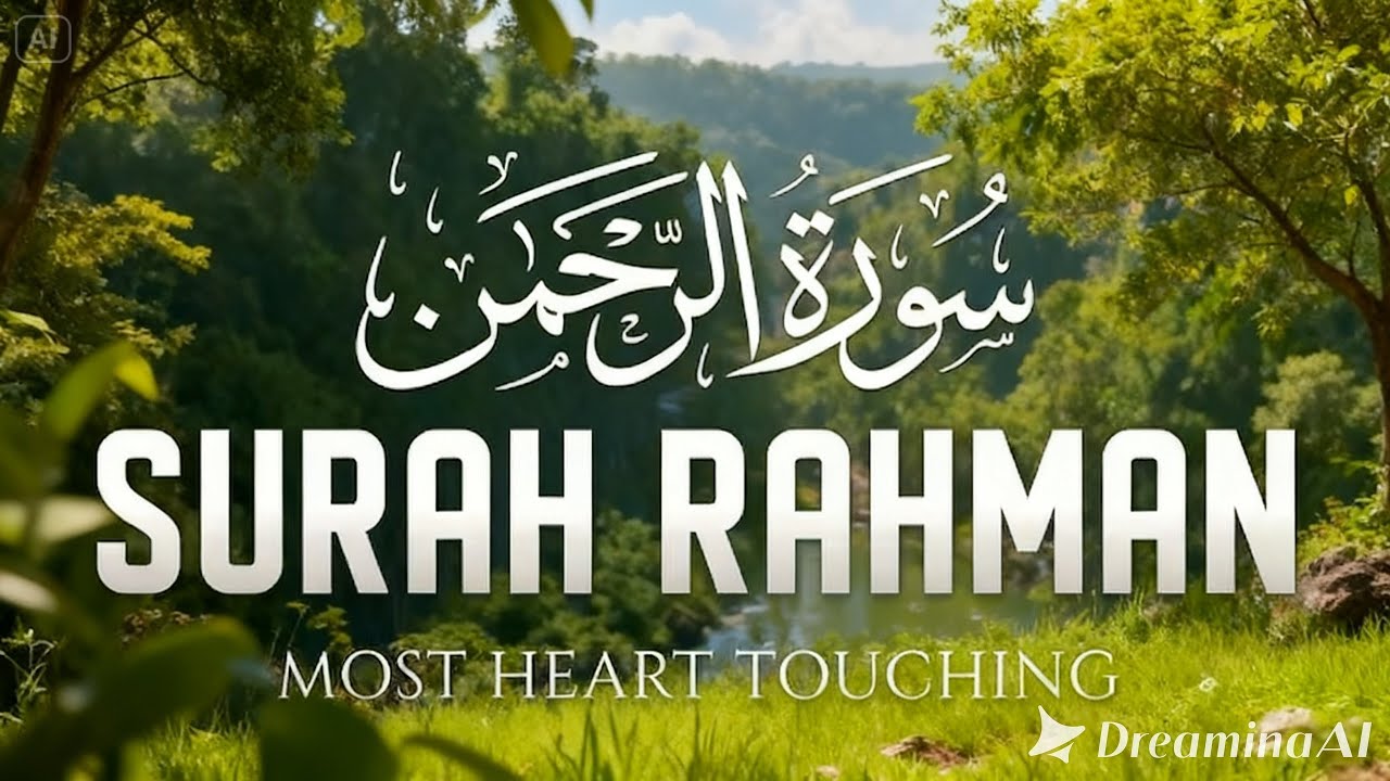 Surat Ar Rahman Full | World's most beautiful recitation of SurahAr-Rahman