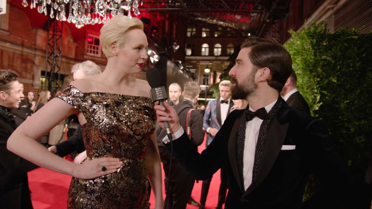 Gwendoline Christie Red Carpet Interview - British Fashion Awards 2015