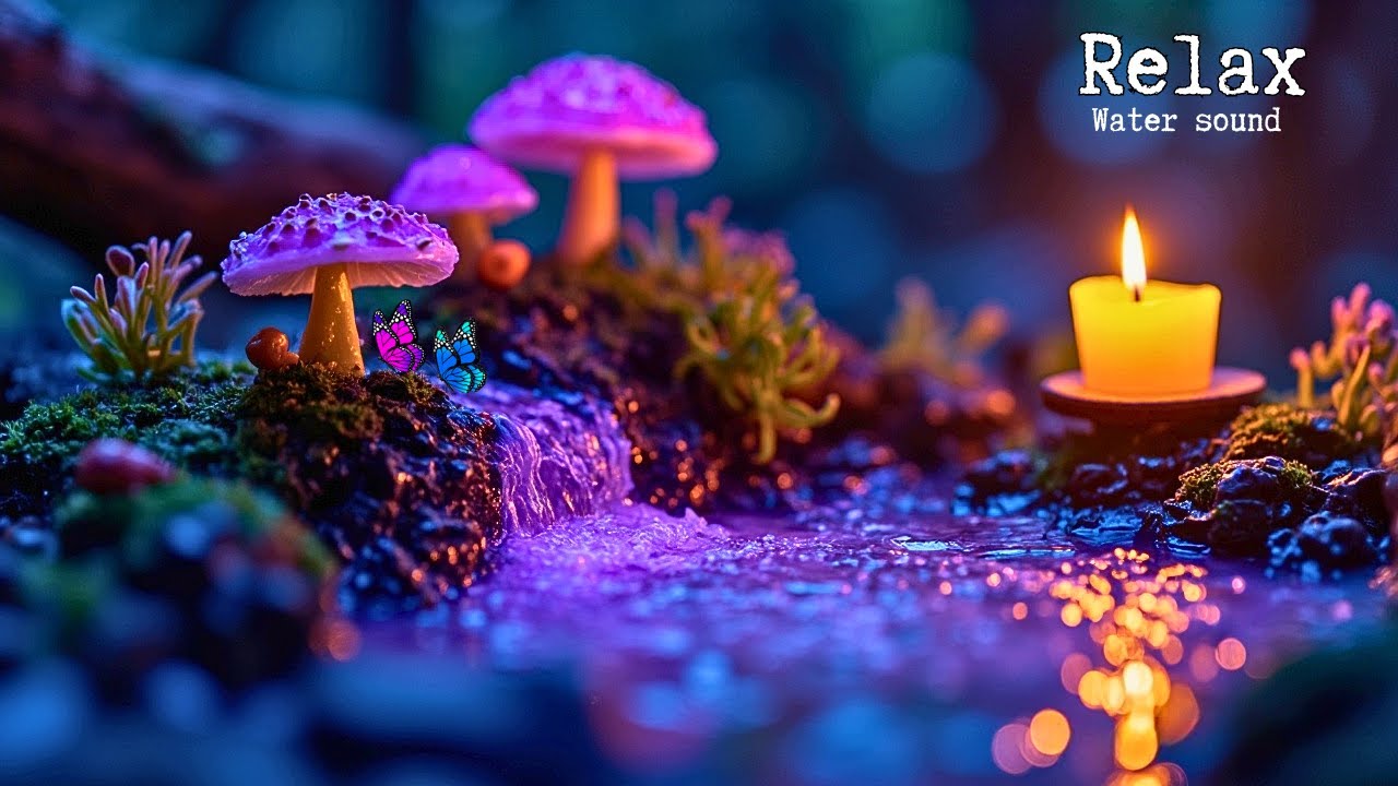 🌙 Bedtime Music: Soothing Piano & Water | Deep Sleep, Insomnia Relief & Calm