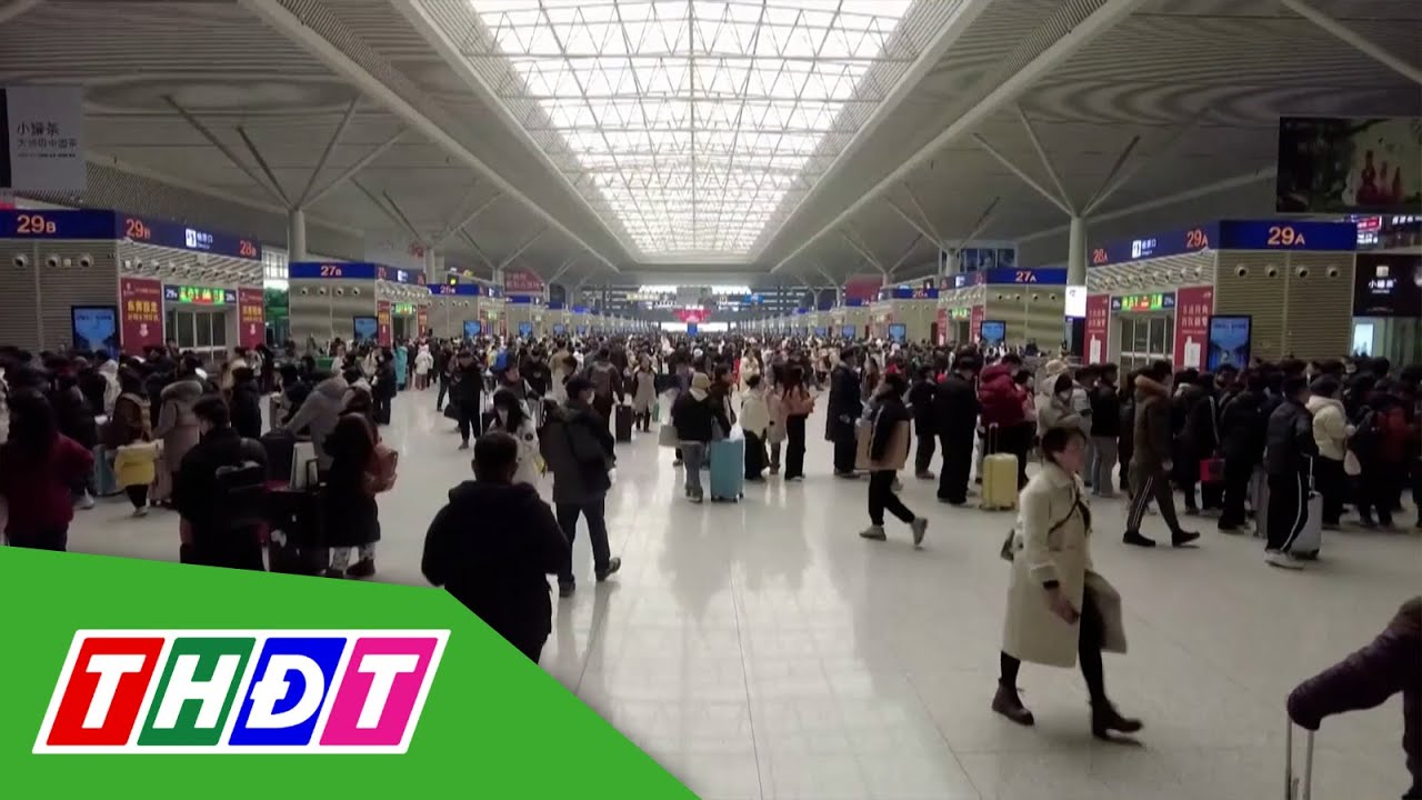 Trung Quốc: Xuân vận 2026 dự kiến có 9,5 tỷ lượt người di chuyển | THDT