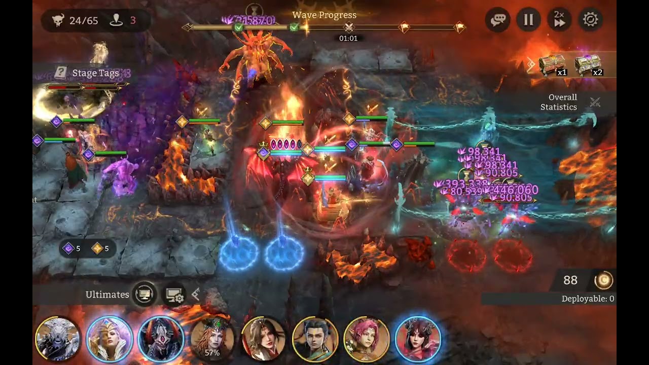 Molten Obsidian | Red 4  | 2x Thick Beholders + healers | Watcher Cultist | Watcher of realms