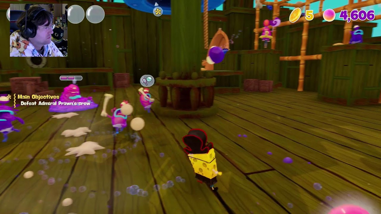 Who Lives in a Pineapple under the Sea?! SpongeBob SquarePants: The Cosmic Shake Part 2