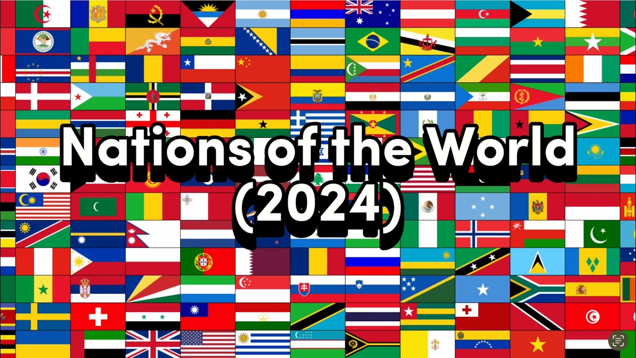 The New and Updated Nations of the World (2024) || Instrumental, Lyrics in Description