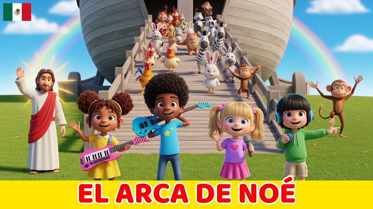 El Arca de Noé | Música Cristiana Infantil | Historia Bíblica
