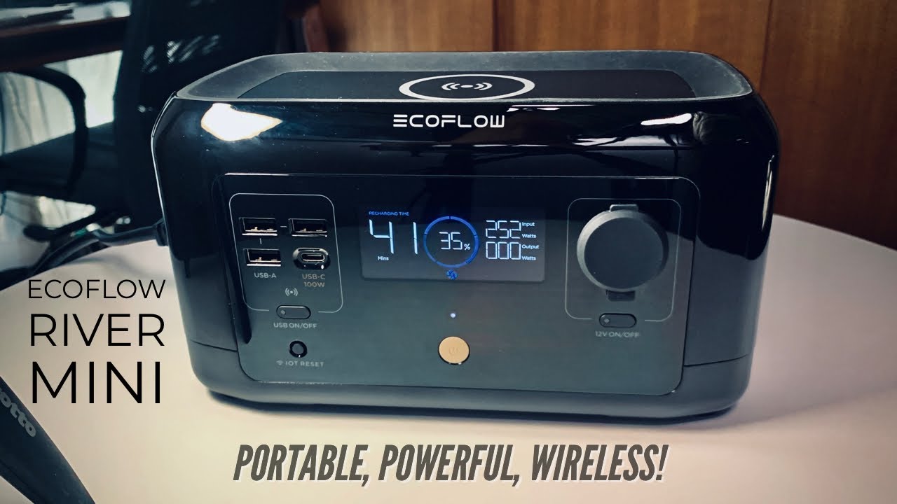 Power Anywhere! - EcoFlow RIVER mini Wireless Portable Power Station Full Review