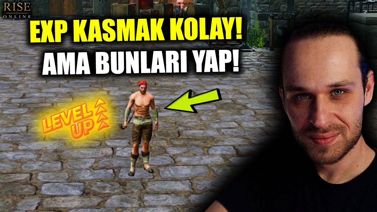 RİSE ONLİNE EXP KASMAK KOLAY ! - RİSE ONLİNE LEVEL KASMA! - Rise Online Rehber