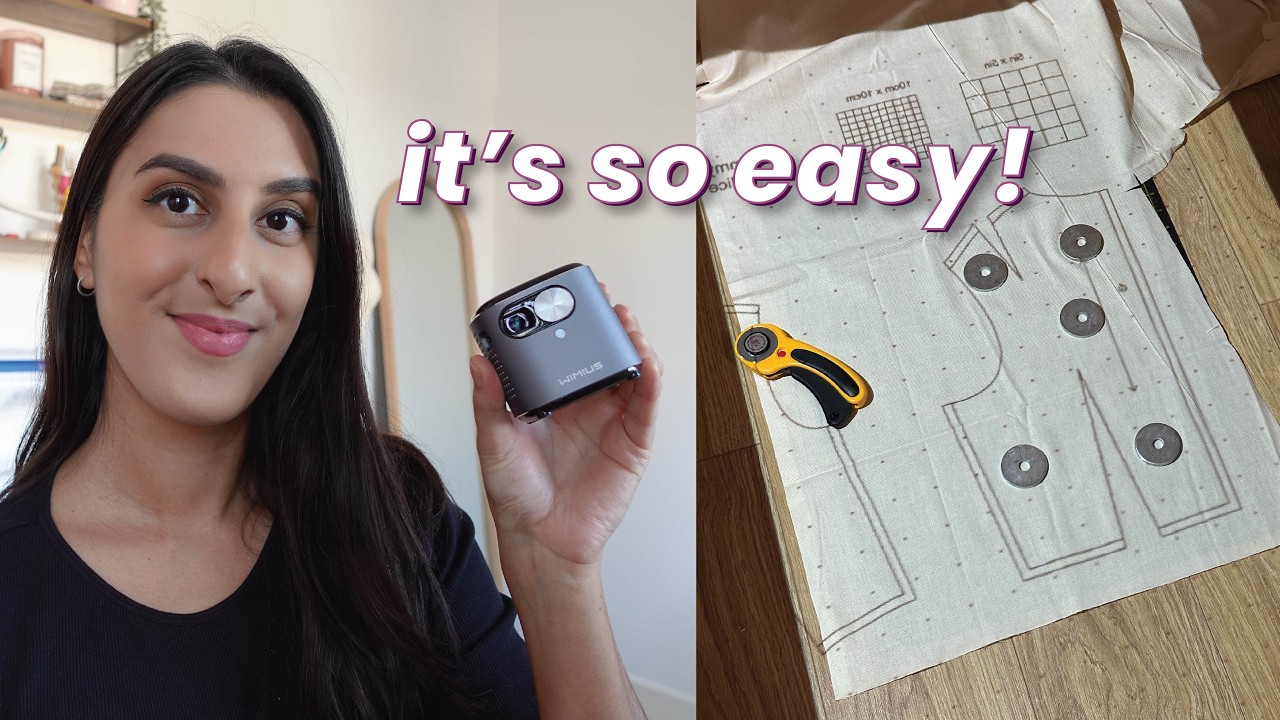 I bought a projector for sewing and it’s changed my life