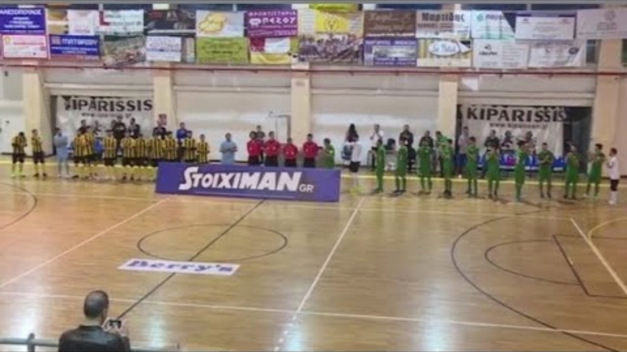 ΑΕΚ - ΠΑΝΑΘΗΝΑΪΚΟΣ 5ος ΤΕΛΙΚΟΣ STOIXIMAN FUTSAL SUPERLEAGUE