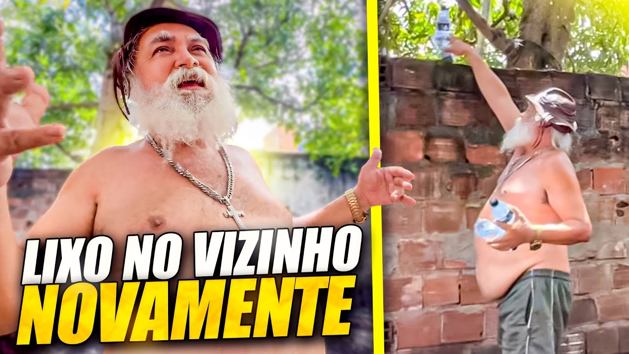 LUIZ ESPALHA LIXO ATACA NOVAMENTE 😱 🤦🏻‍♂️!!!!